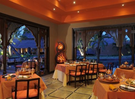 Wide choice of dining options at Trou aux Biches